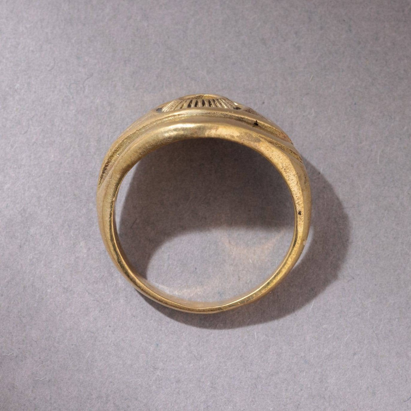 Talisman Böser Blick Schutz Augen Ring gold - NooeBerlin